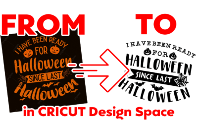 Sådan laver du et Halloween design til T-shirt i Cricut Design Space