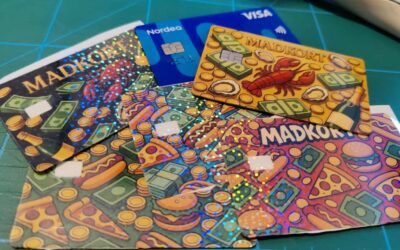 Lav dine egne klistermærker til kreditkort med Cricut