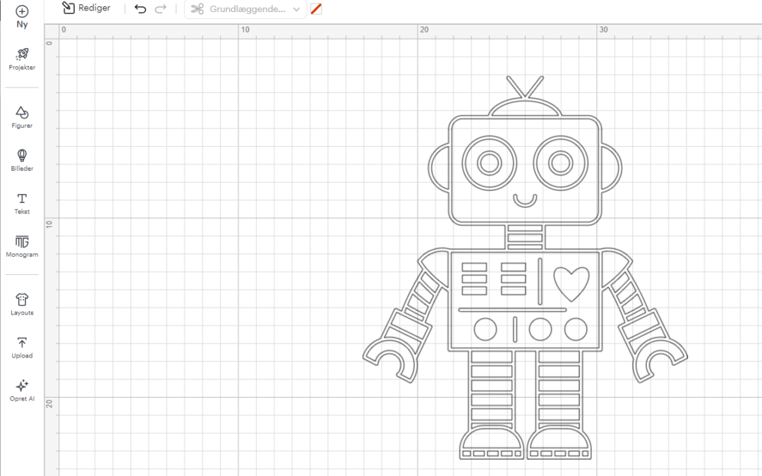 Sådan udfylder du tegninger med tusch i Cricut Design Space