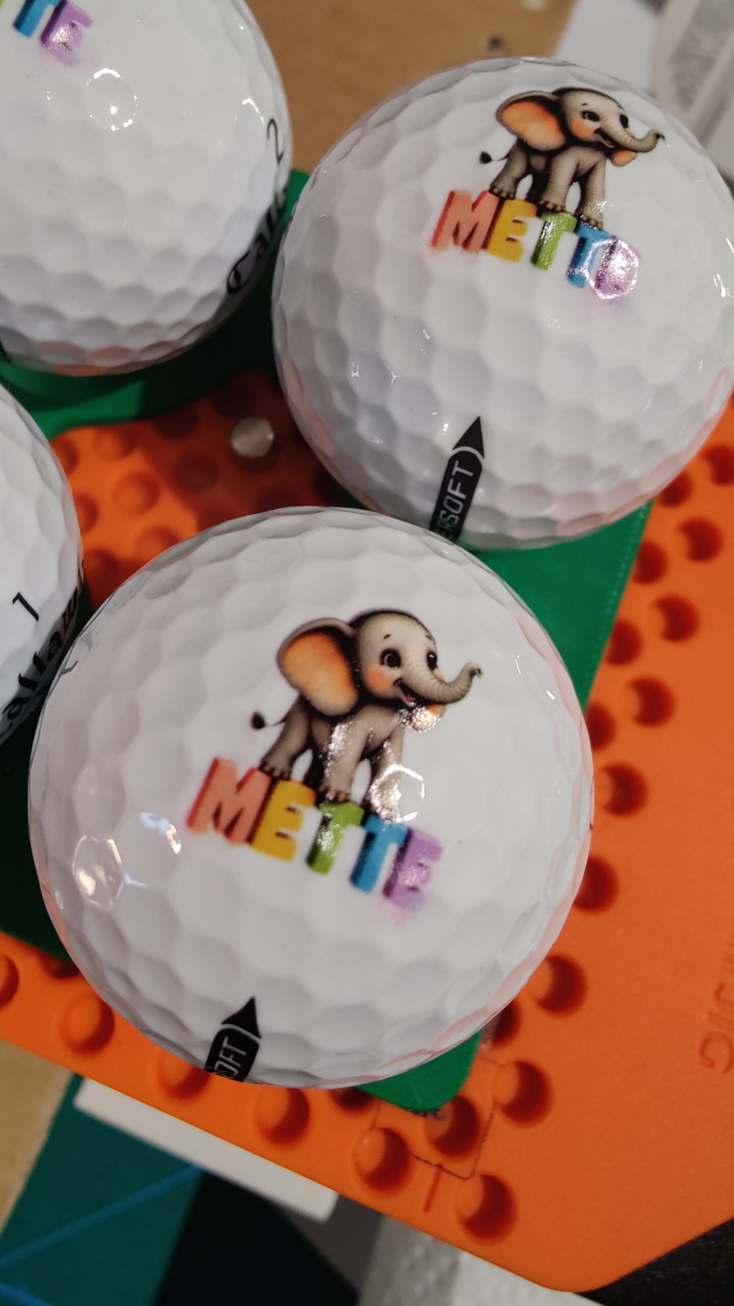 Golfbolde med print - design selv fra kun 3 stk. - Billede 6