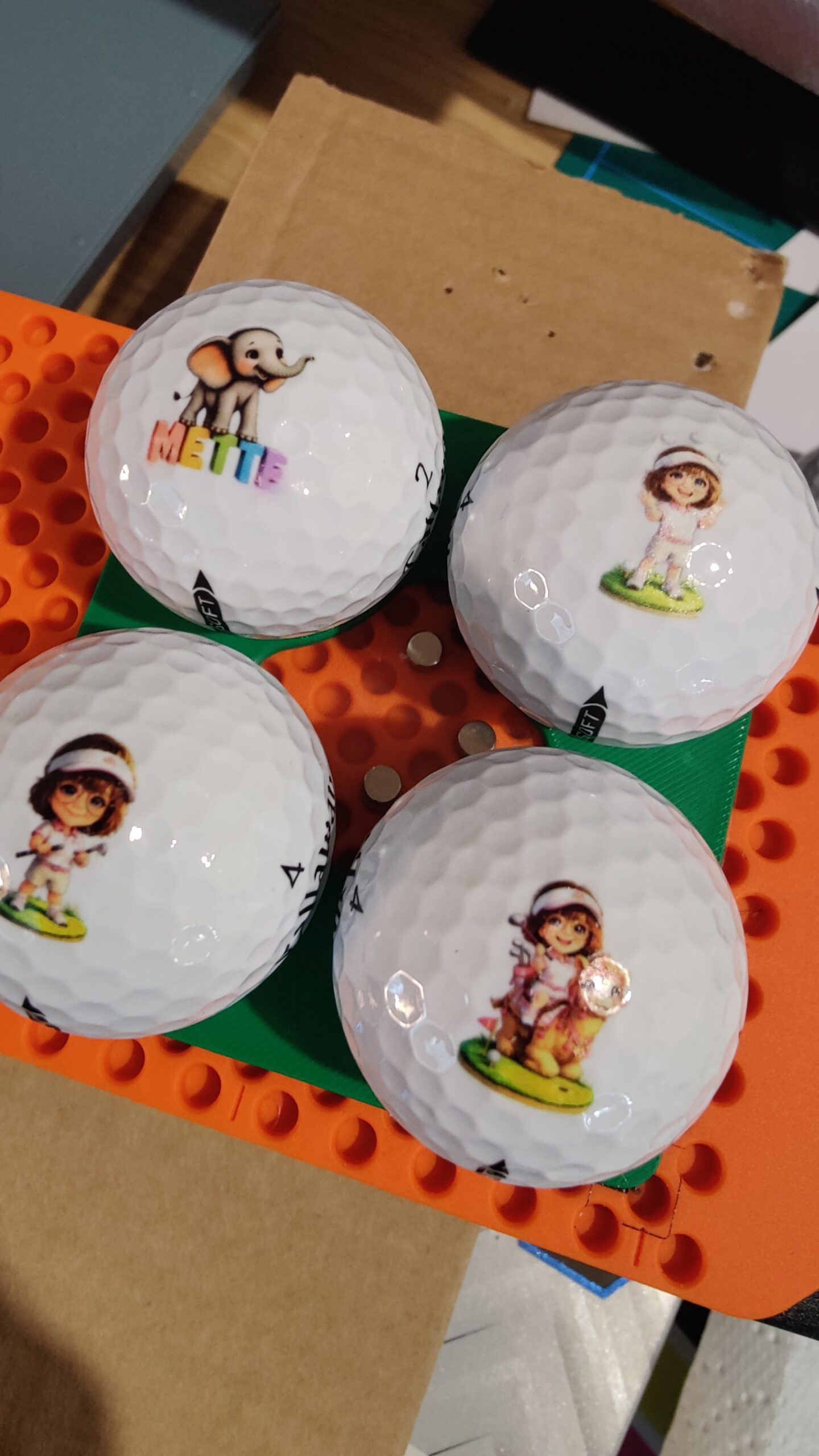 Golfbolde med print - design selv fra kun 3 stk. - Billede 8