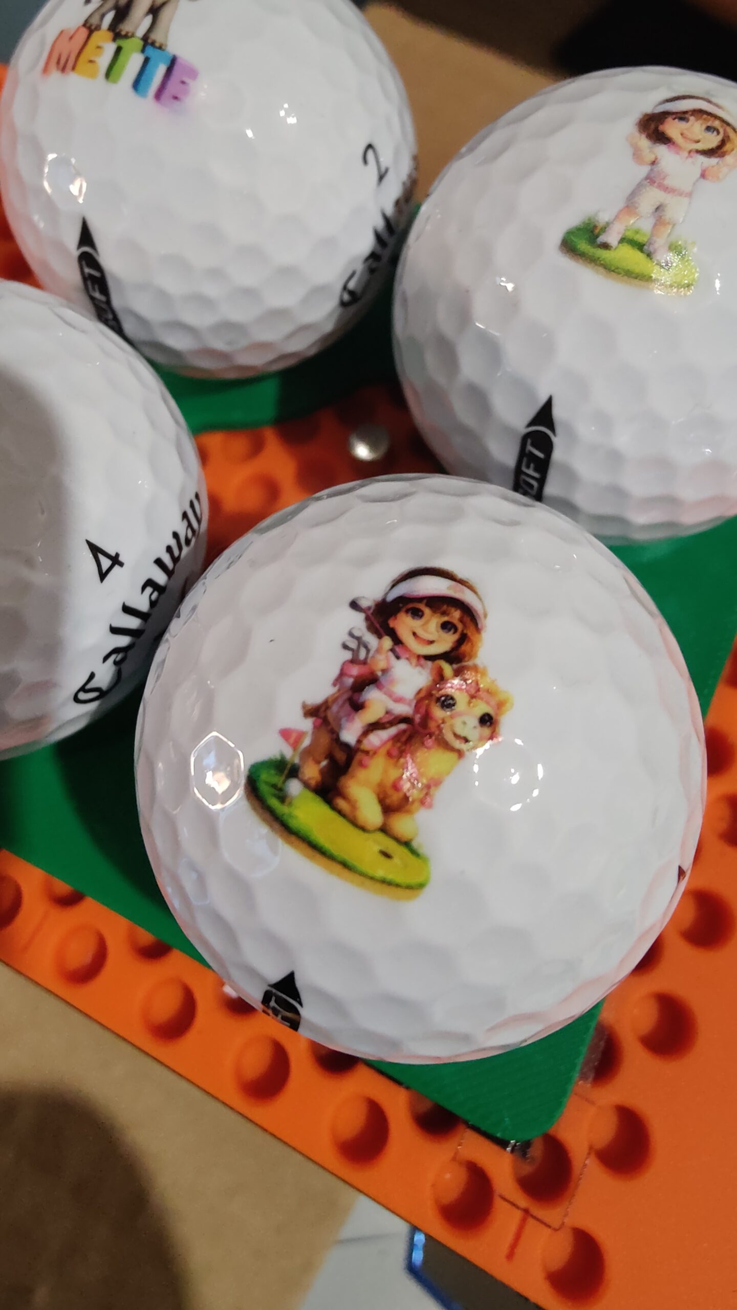 Golfbolde med print - design selv fra kun 3 stk. - Billede 9