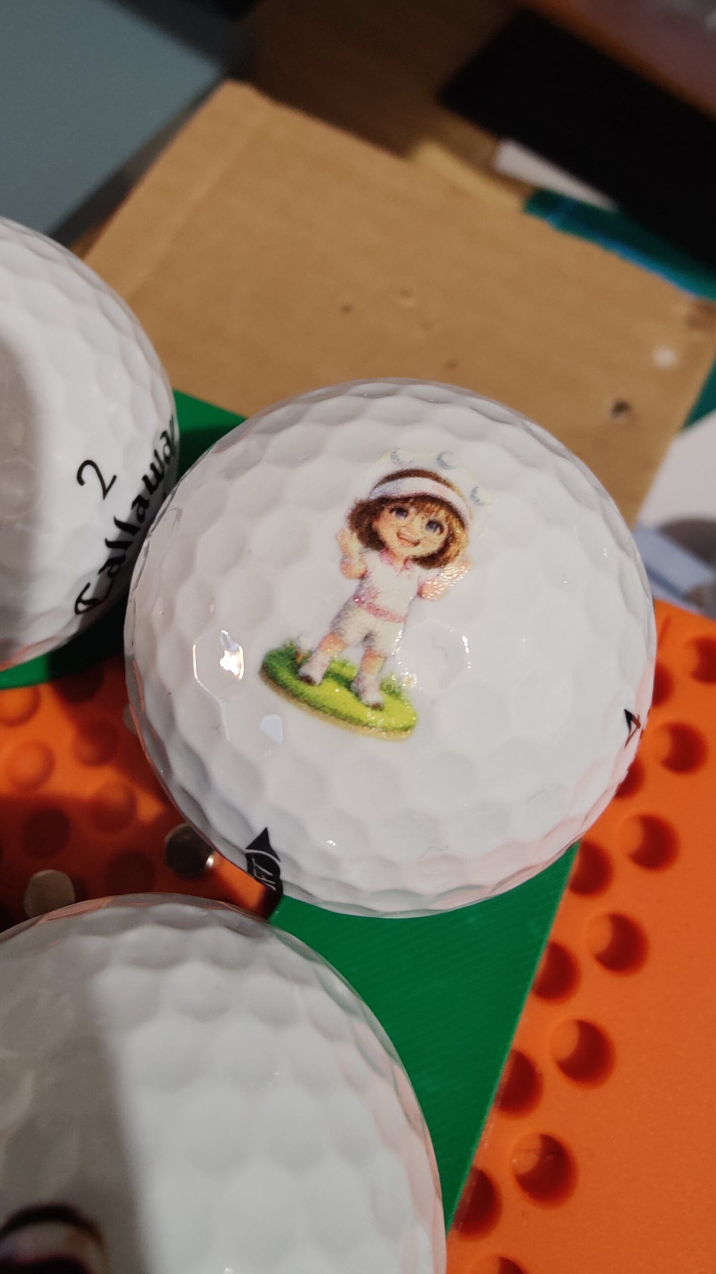 Golfbolde med print - design selv fra kun 3 stk. - Billede 10