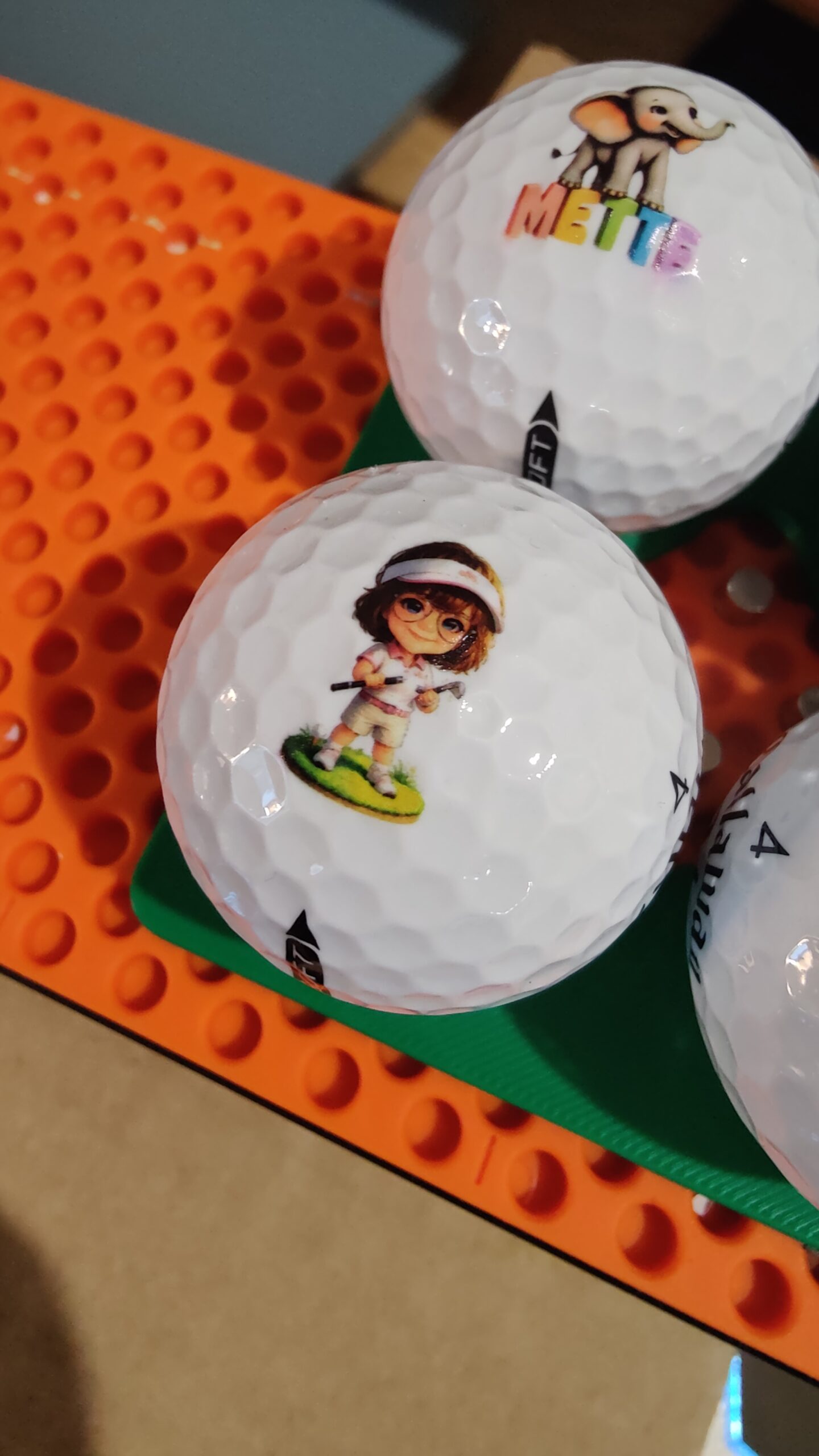 Golfbolde med print - design selv fra kun 3 stk. - Billede 11