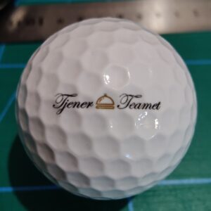 Golfbolde med print - design selv fra kun 3 stk.
